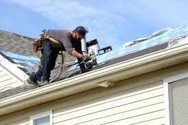 Why is roofers insurance high? 
 High and Sloped roofs open the door for gravity to do damage. 